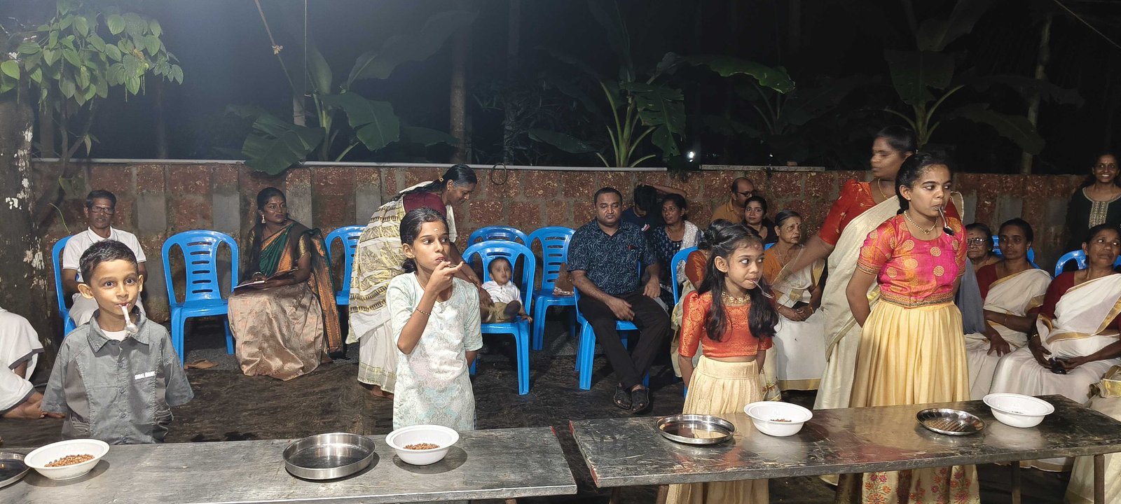 Maveli Friends Club Onam Celebration Moment 1 in Ichilampady village, Kadaba Taluk, Dakshina Kannada