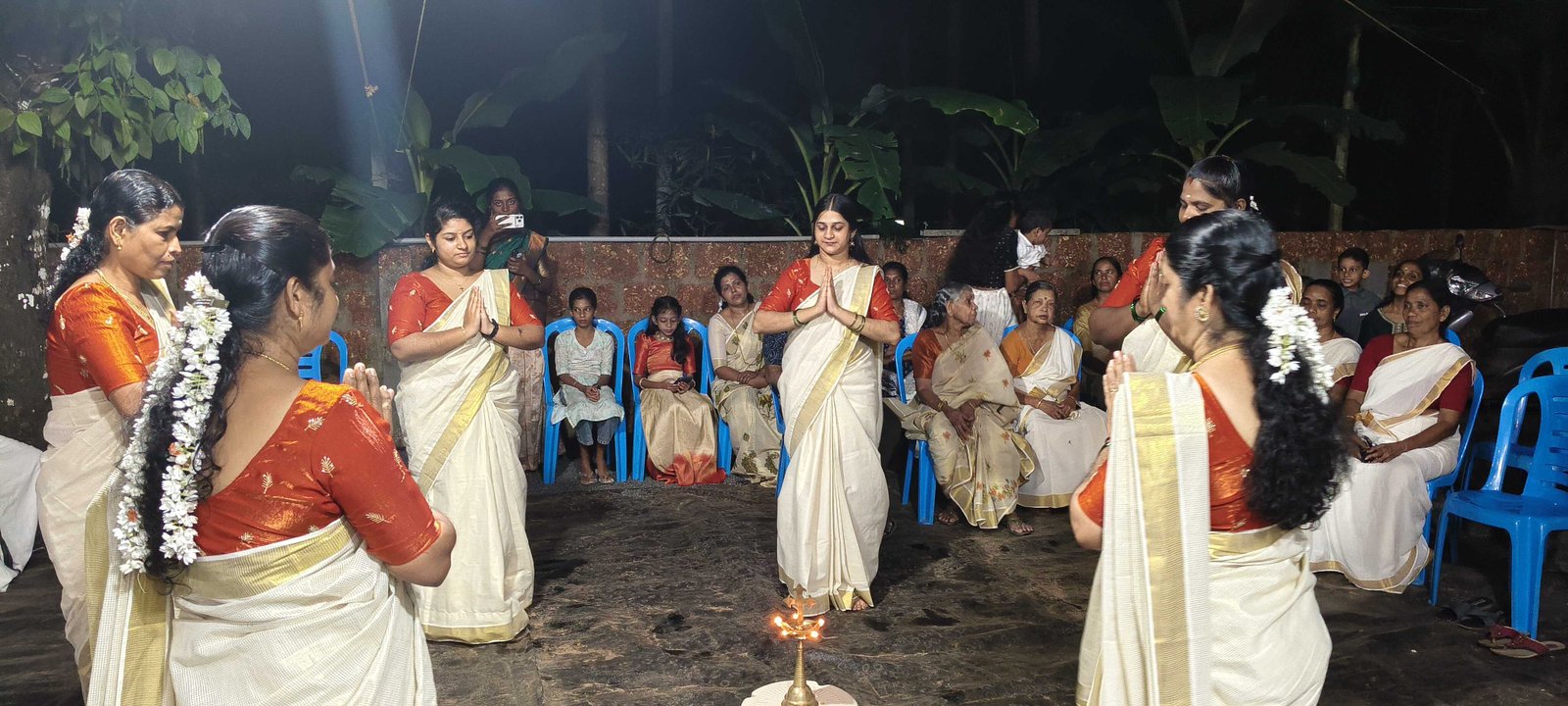 Maveli Friends Club Onam Celebration Moment 12 in Ichilampady village, Kadaba Taluk, Dakshina Kannada