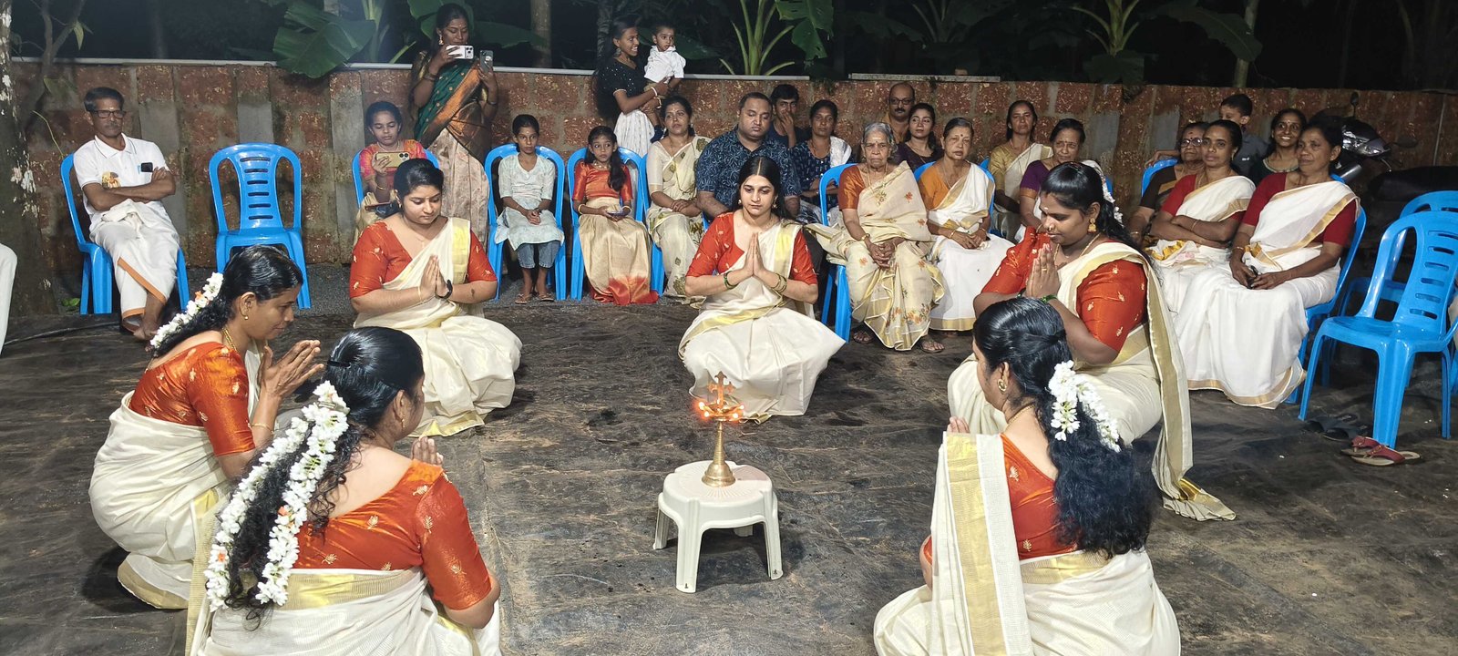 Maveli Friends Club Onam Celebration Moment 13 in Ichilampady village, Kadaba Taluk, Dakshina Kannada
