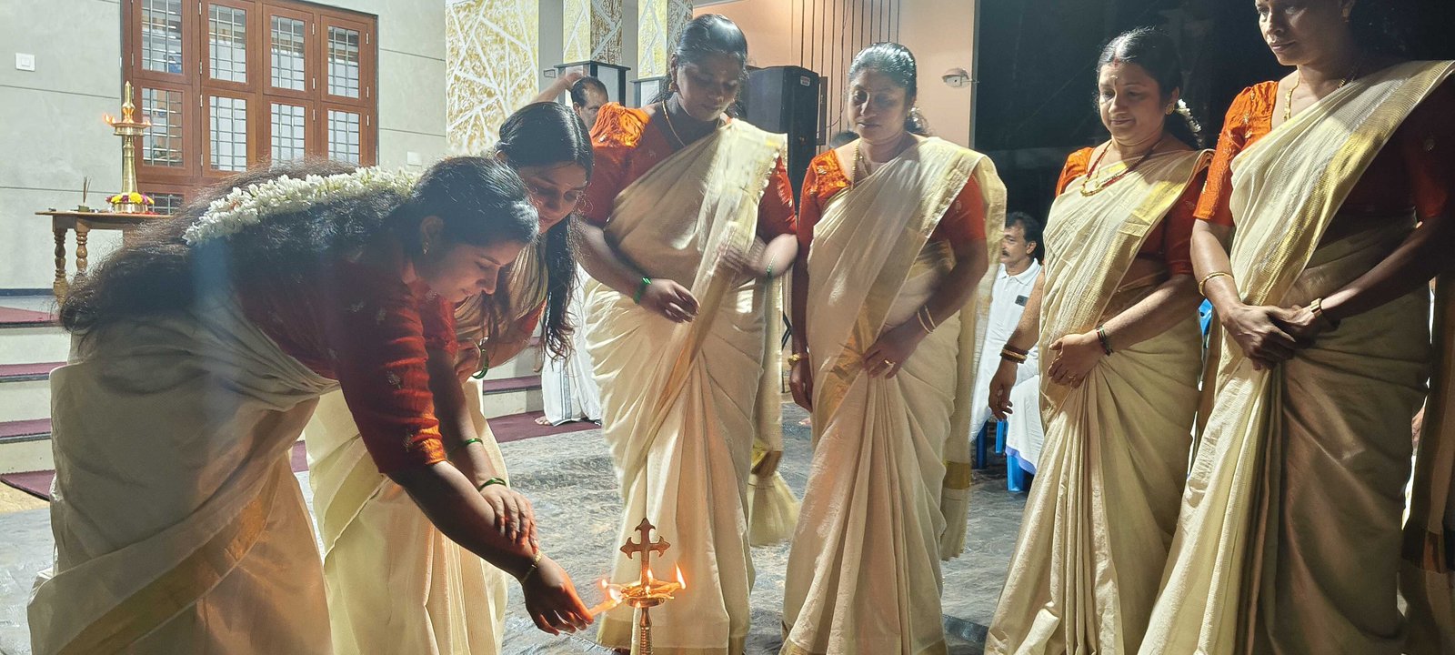 Maveli Friends Club Onam Celebration Moment 19 in Ichilampady village, Kadaba Taluk, Dakshina Kannada