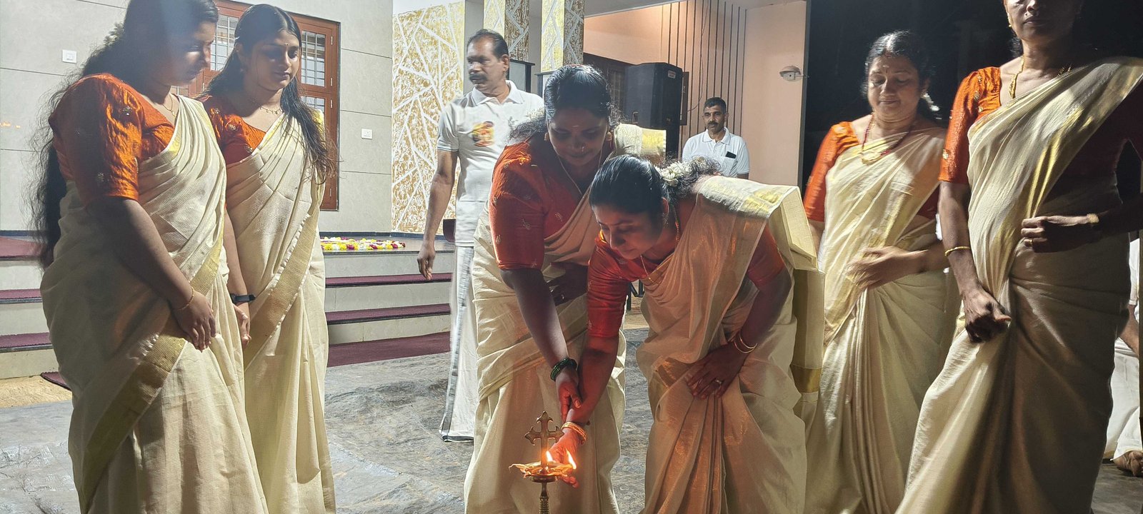 Maveli Friends Club Onam Celebration Moment 21 in Ichilampady village, Kadaba Taluk, Dakshina Kannada
