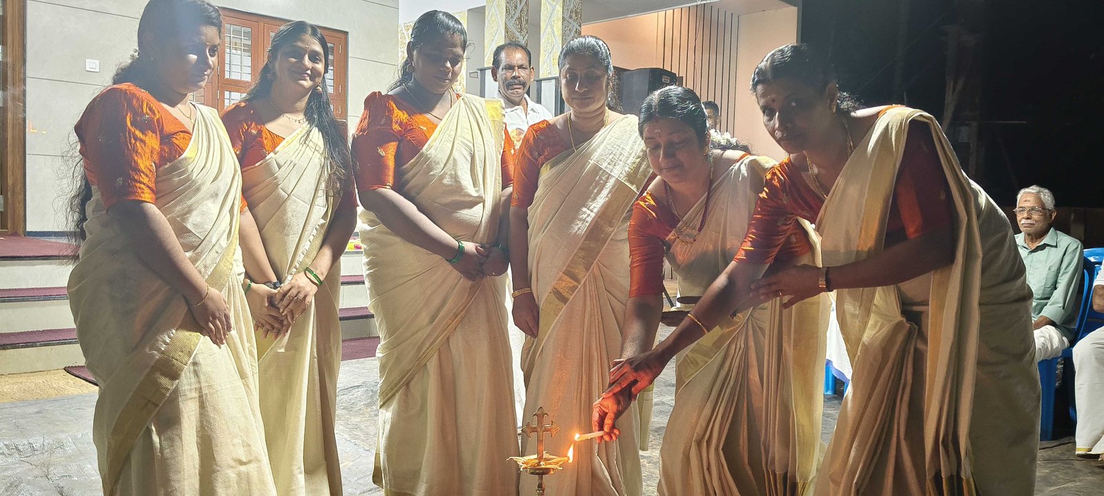Maveli Friends Club Onam Celebration Moment 22 in Ichilampady village, Kadaba Taluk, Dakshina Kannada